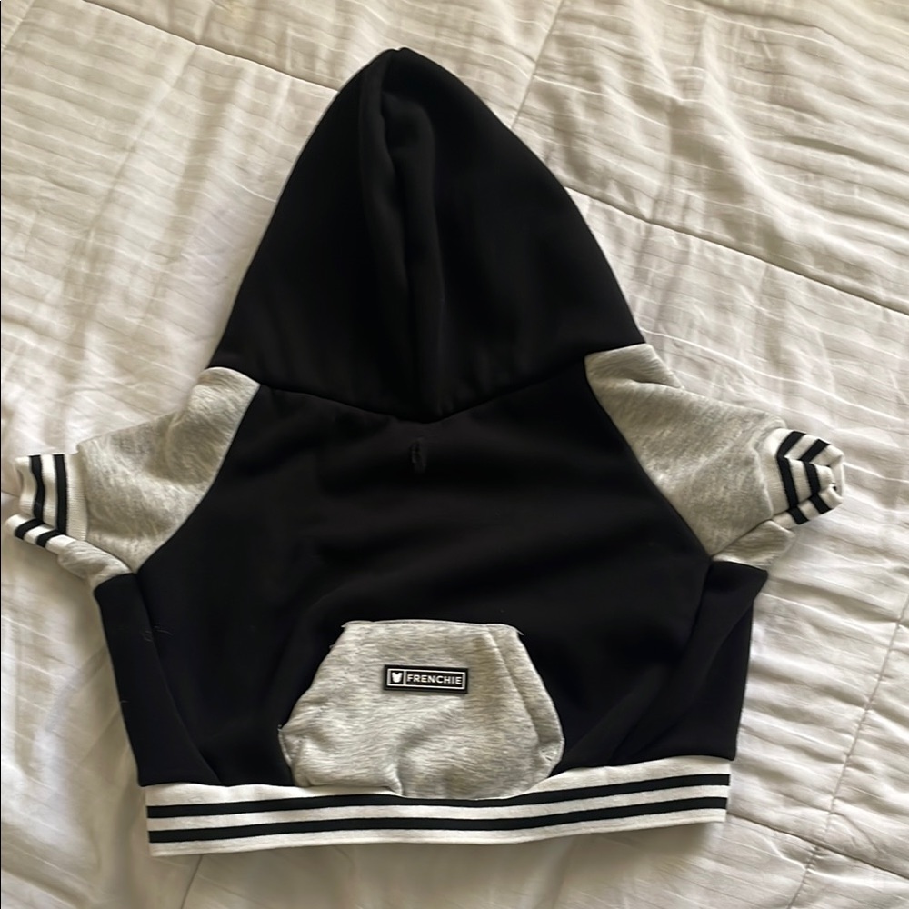 Frenchi Black and Gray Sweatshirt Casual Comfort
